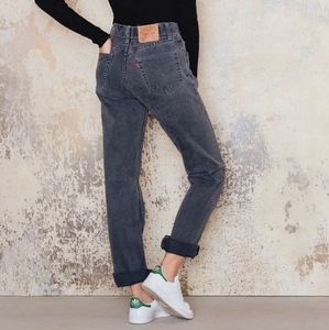 Vintage Levi's 501 Black Jeans